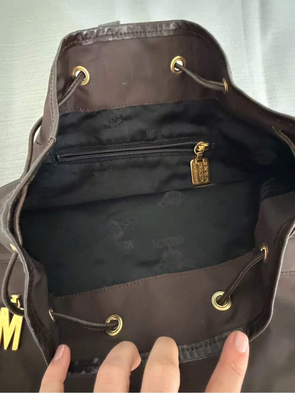 Moschino stylish backpack